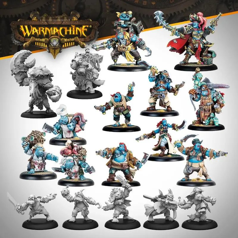 Warmachine: Southern Kriels Brineblood Marauders Core Expansion