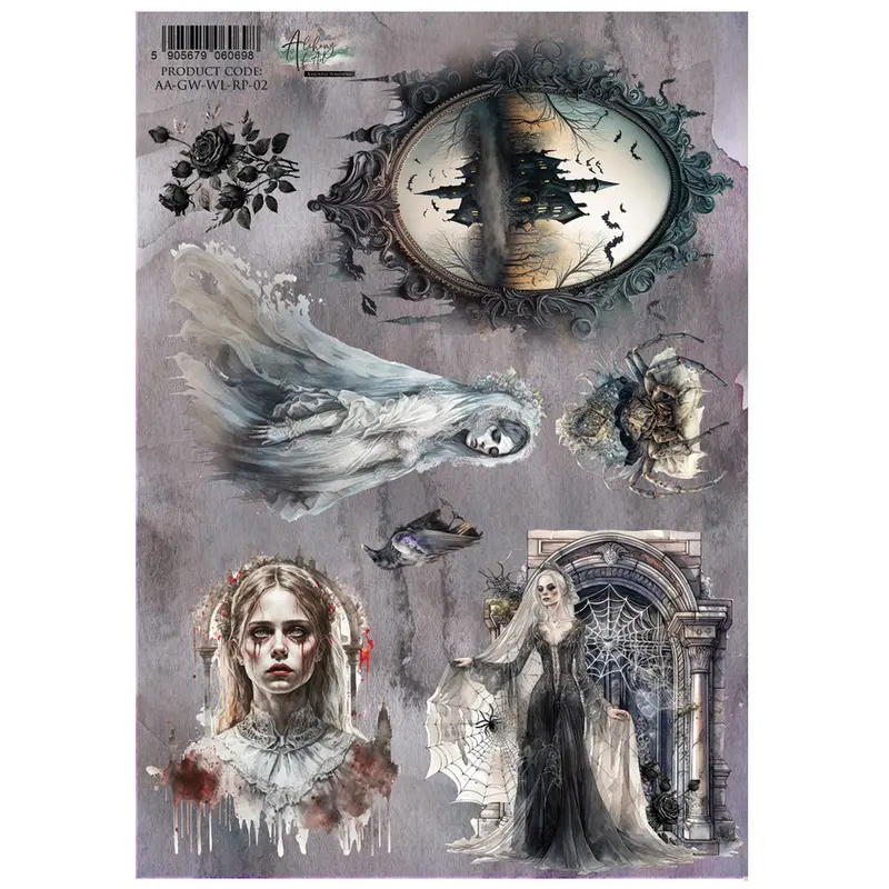 A4 Rice Paper, Trick or Treat 02