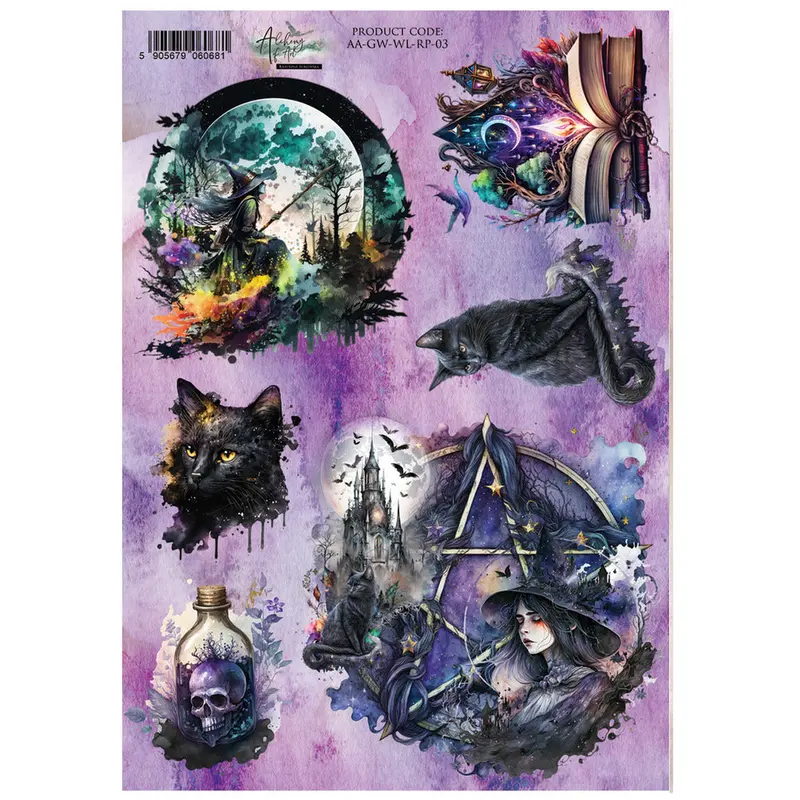 A4 Rice Paper, Trick or Treat 03