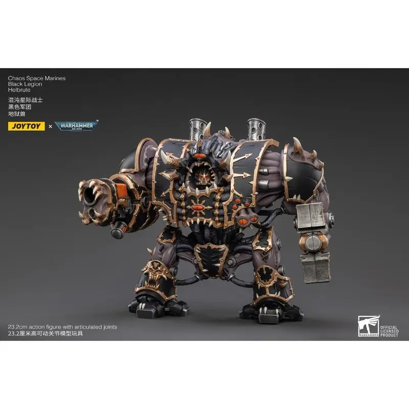 Space Marine Miniatures: 1/18 Scale Black Legion Helbrute