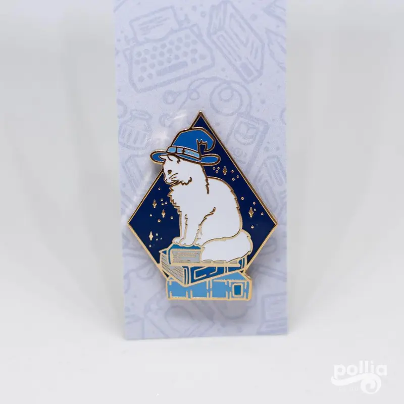 Witchy Kitty - Book Pins (E3)