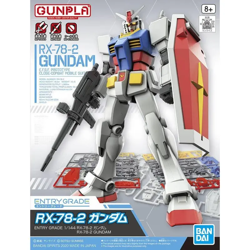 ENTRY GRADE 1/144 RX782 GUNDAM 3L