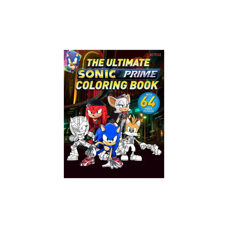 The Ultimate Sonic Prime Coloring Book