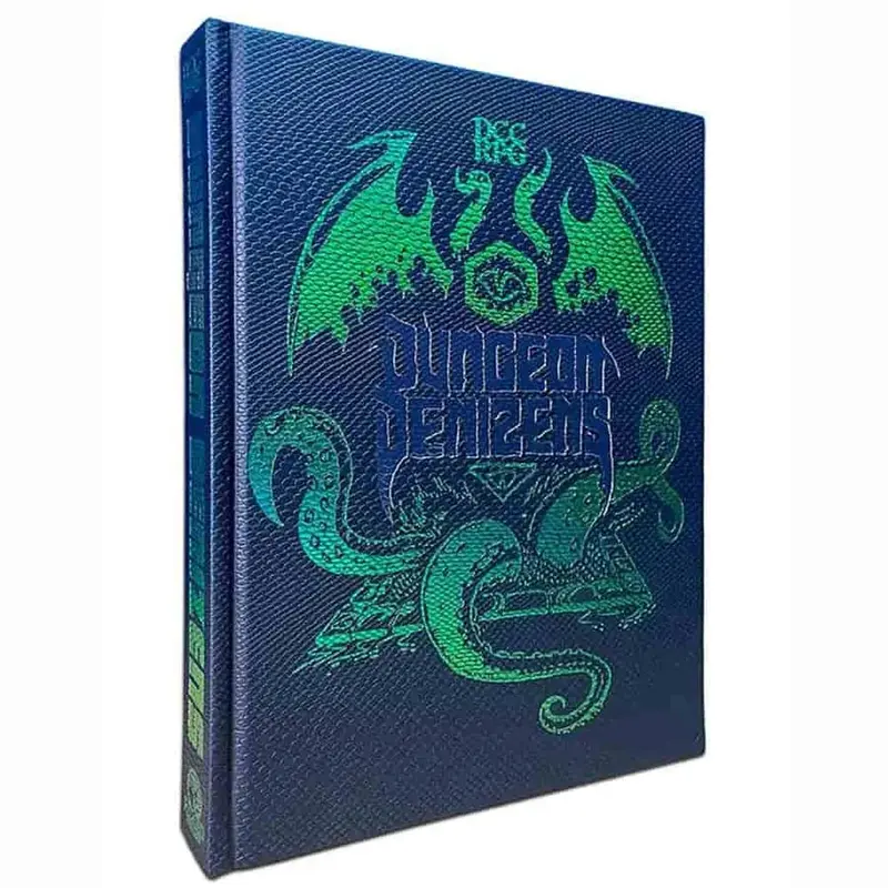 Dungeon Crawl Classics - DCC RPG Dungeon Denizens - LE Reptile Skin Foil Cover
