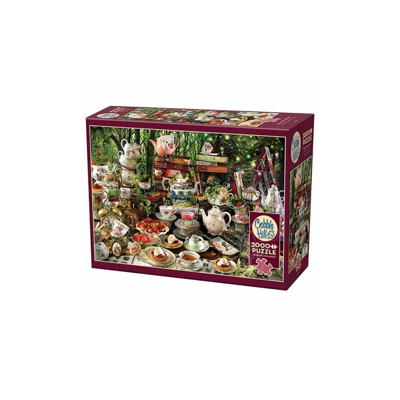 Cobble Hill 2000pc Puzzle - Mad Hatter's Tea Party