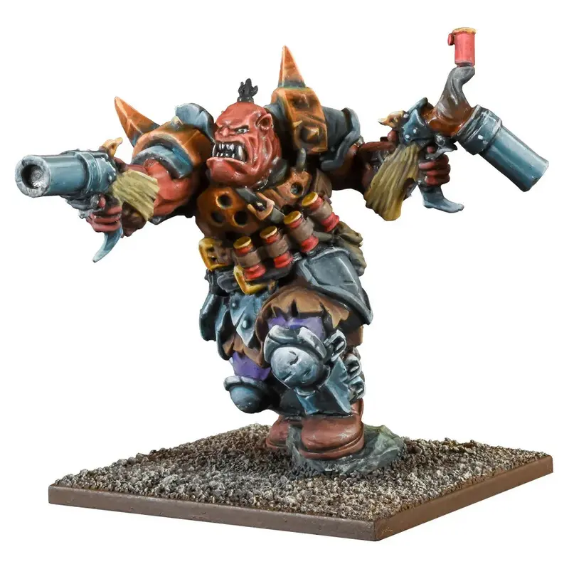 MANTIC DIRECT Kings of War - Ogre Boomer Sergeant