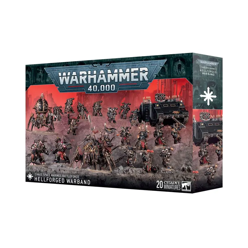 Chaos Space Marines: Hellforged Warband - Pre-Order