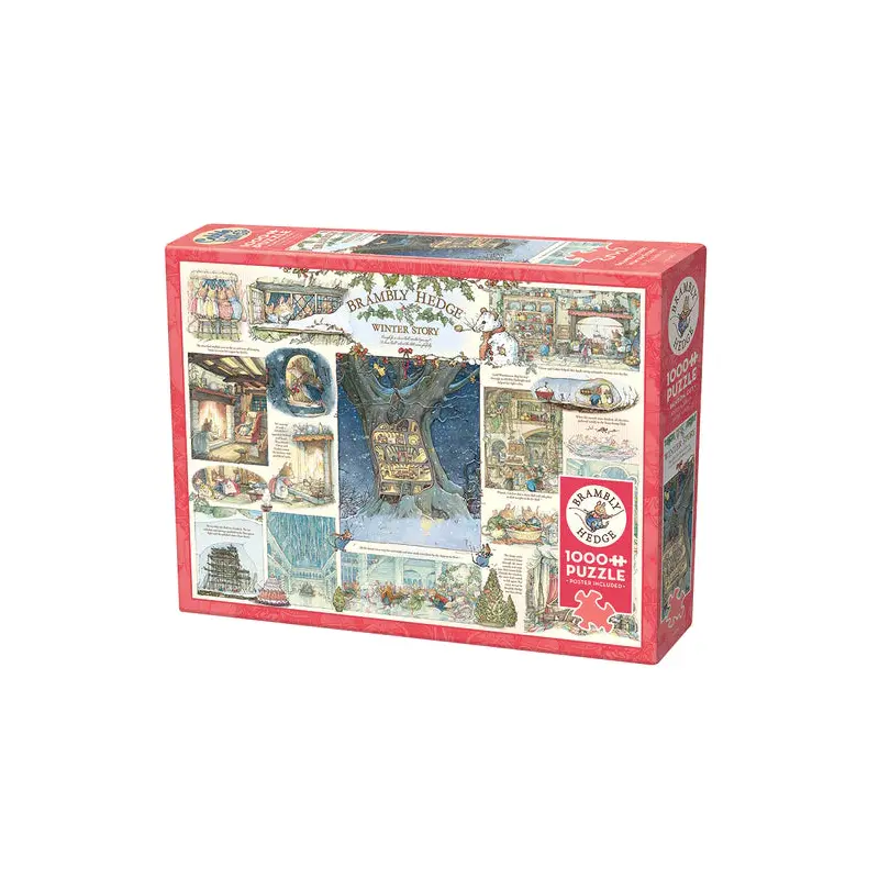 1000pc Puzzle Cobble Hill Brambly Hedge Winter Story