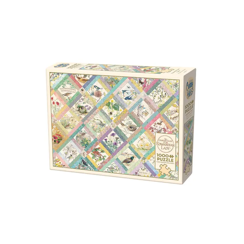 1000pc Puzzle Cobble Hill Country Diary Quilt