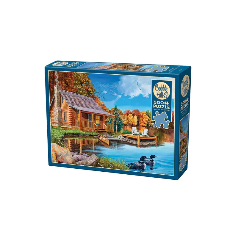 500pc Puzzle Cobble Hill Loon Lake