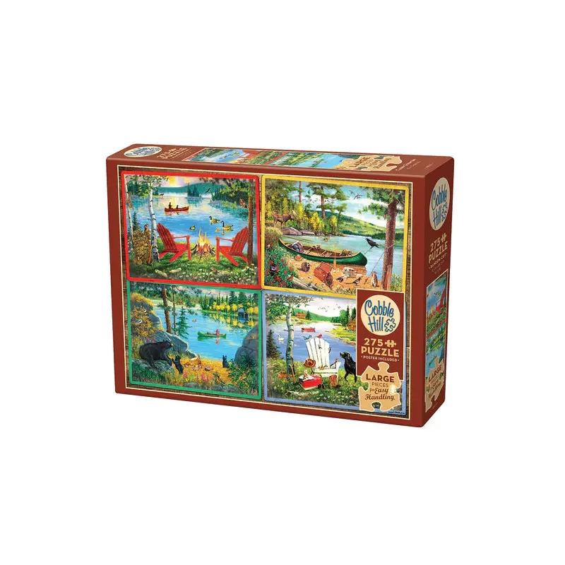 Cobble Hill Cabin Contry 275 Pc Puzzle
