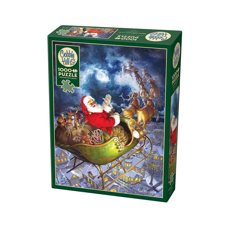 Cobble Hill Merry Christmas to All 1000pc Puzzle