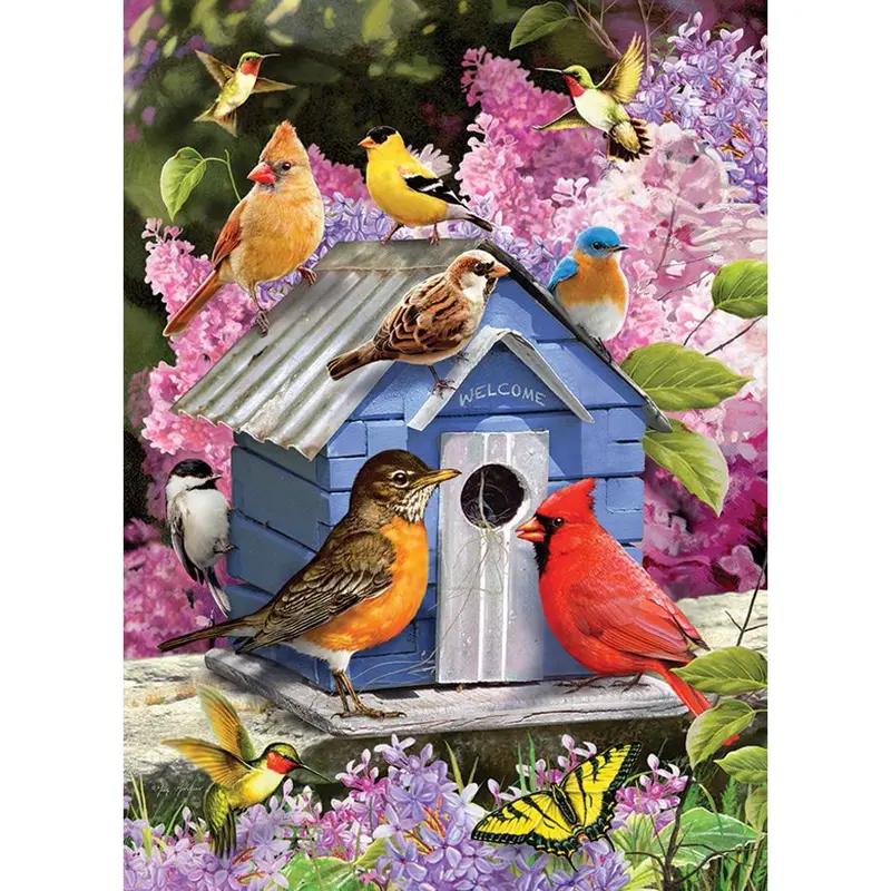 Spring Birdhouse Cobble Hill 500pc