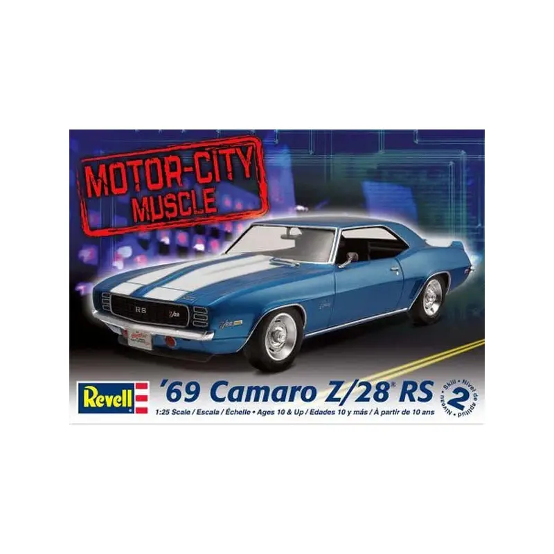 '69 Camaro Z/28 RS Motor-City Muscle Revell 85-7457 1:25