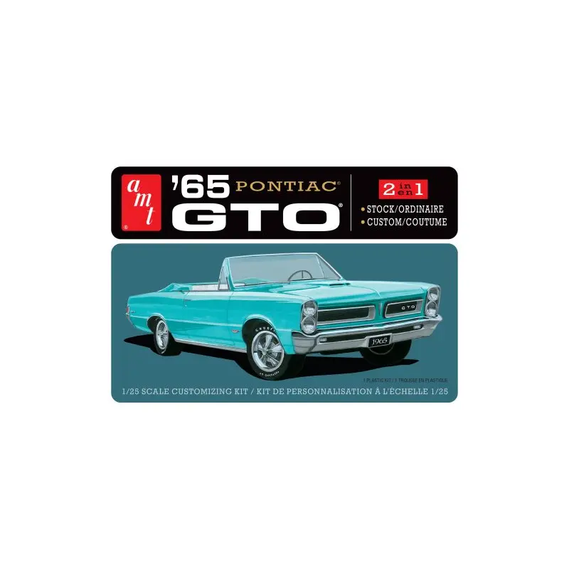 AMT 1965 PONTIAC GTO 1:25 SCALE MODEL KIT