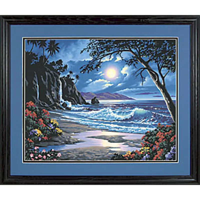 Moonlit Paradise - Paint By Number Craft Kit (91185)