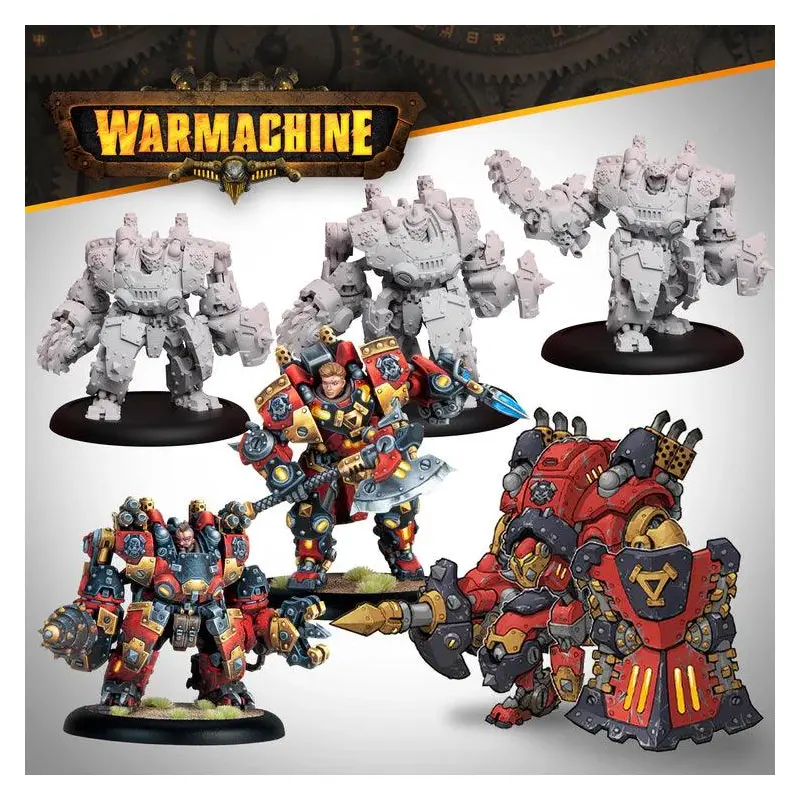 Warmachine: Khador Annihilators Command Cadre