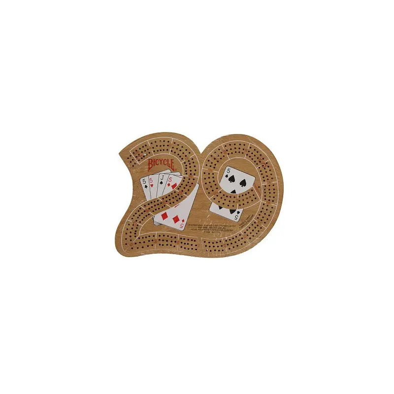 LARGE 29 WOOD CRIBBAGE BOARD