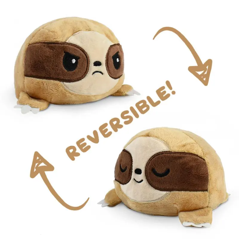 Teeturtle Reversible Sloth Plush