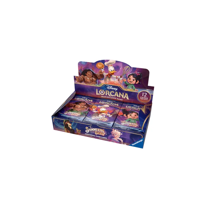 Disney Lorcana S5 Shimmering Skies Booster Display