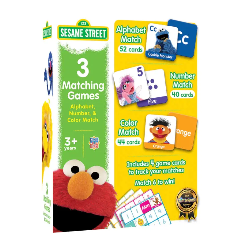 Sesame Street 3-in-1 Matching Game