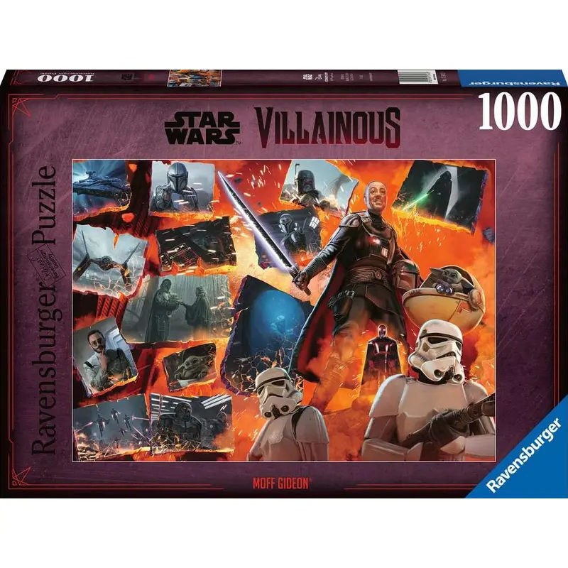 STAR WARS VILLAINOUS MOFF GIDEON 1000PC