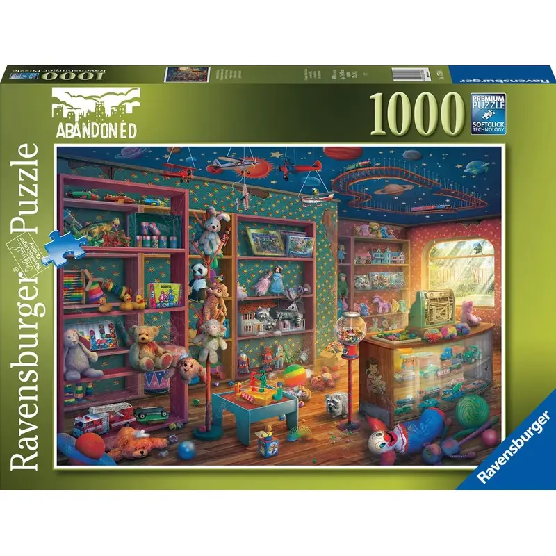 ABANDONED SERIES: TATTERED TOY STORE 1000PC PUZZLE