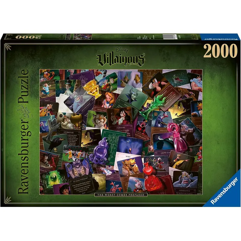 DISNEY VILLAINOUS: ALL VILLAINS 2000PC PUZZLE