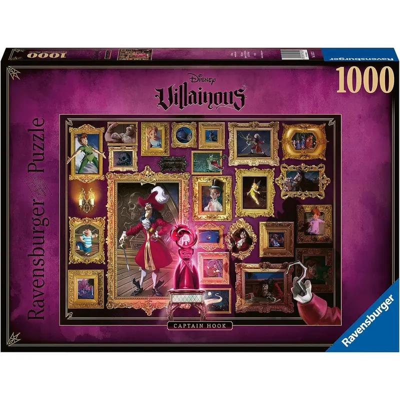 DISNEY VILLAINOUS: CAPTAIN HOOK 1000PC PUZZLE