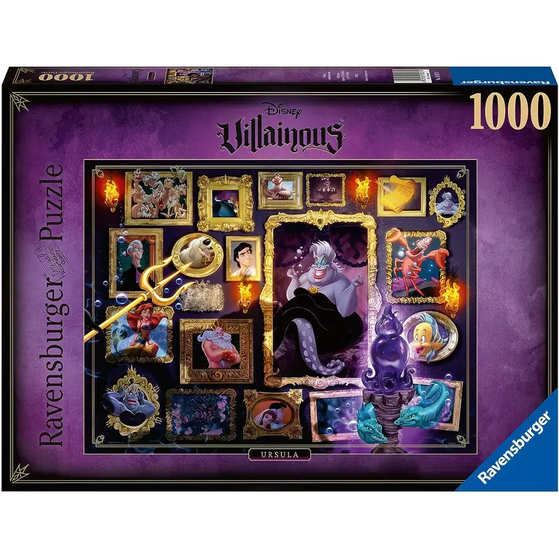 DISNEY VILLAINOUS: URSULA 1000PC PUZZLE