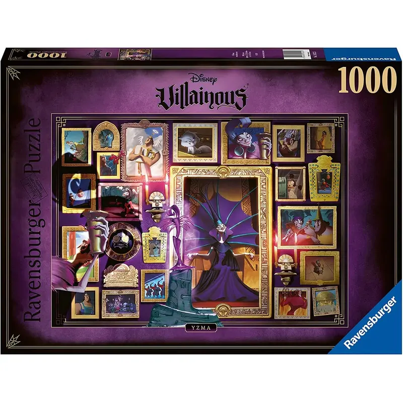 DISNEY VILLAINOUS: YZMA 1000PC PUZZLE