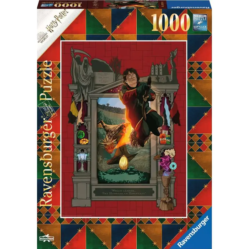 HARRY POTTER 4 1000PC PUZZLE