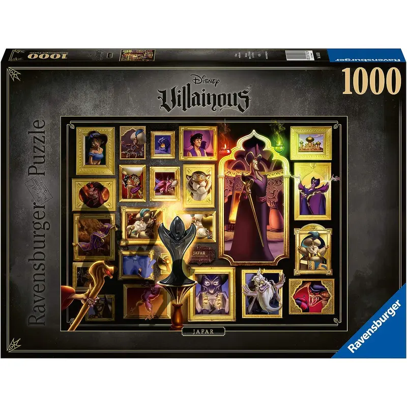 DISNEY VILLAINOUS: JAFAR 1000PC PUZZLE