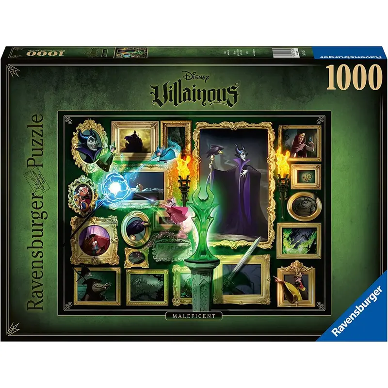DISNEY VILLAINOUS: MALEFICENT 1000PC PUZZLE