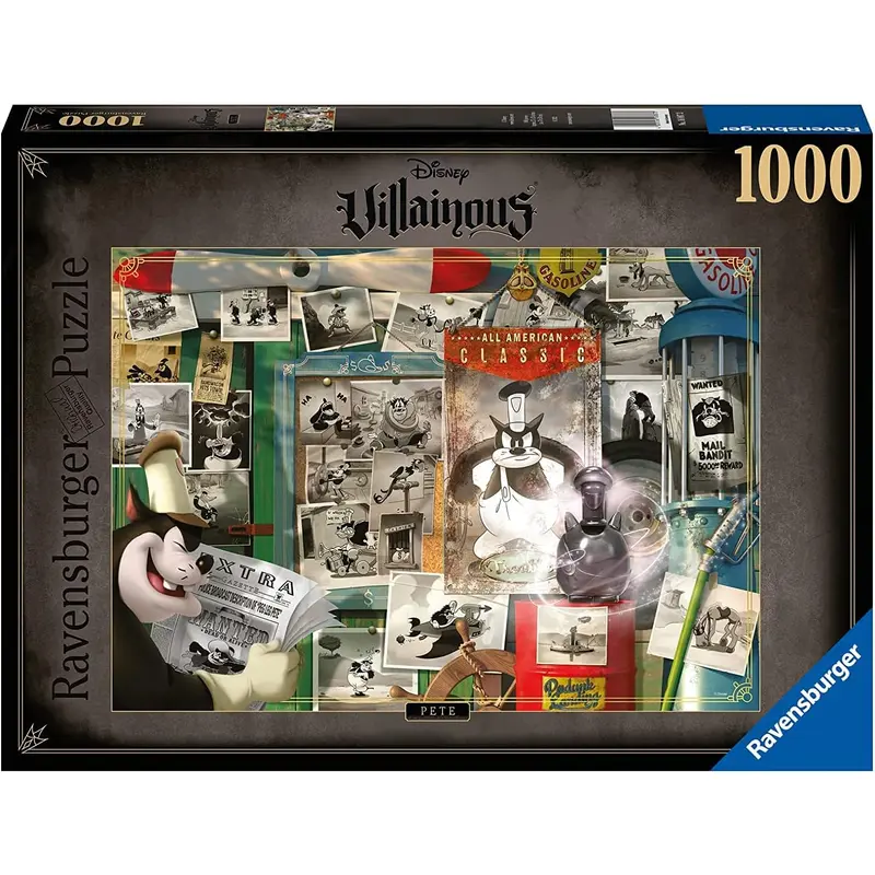 DISNEY VILLAINOUS: PETE 1000PC PUZZLE