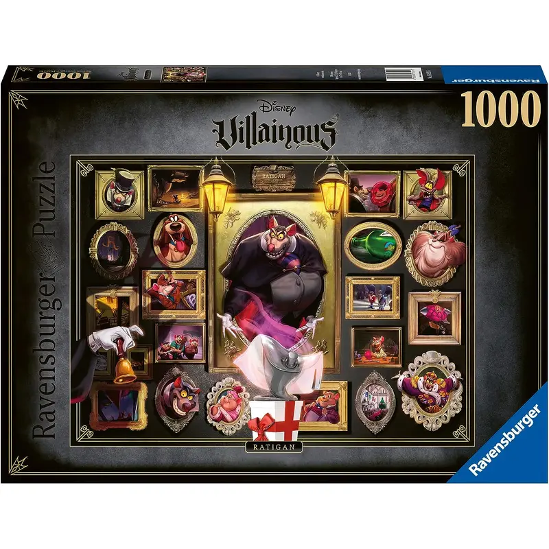 DISNEY VILLAINOUS: RATIGAN 1000PC PUZZLE