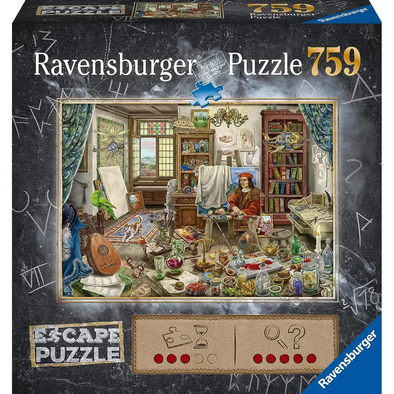 ESCAPE THE ARTIST'S STUDIO 759PC PUZZLE