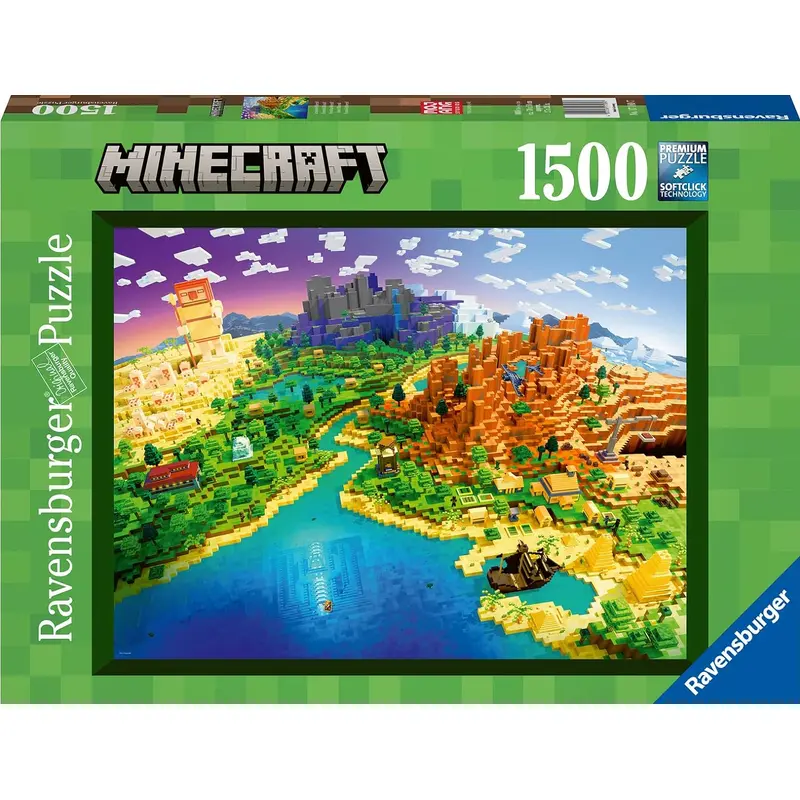 WORLD OF MINECRAFT 1500PC PUZZLE