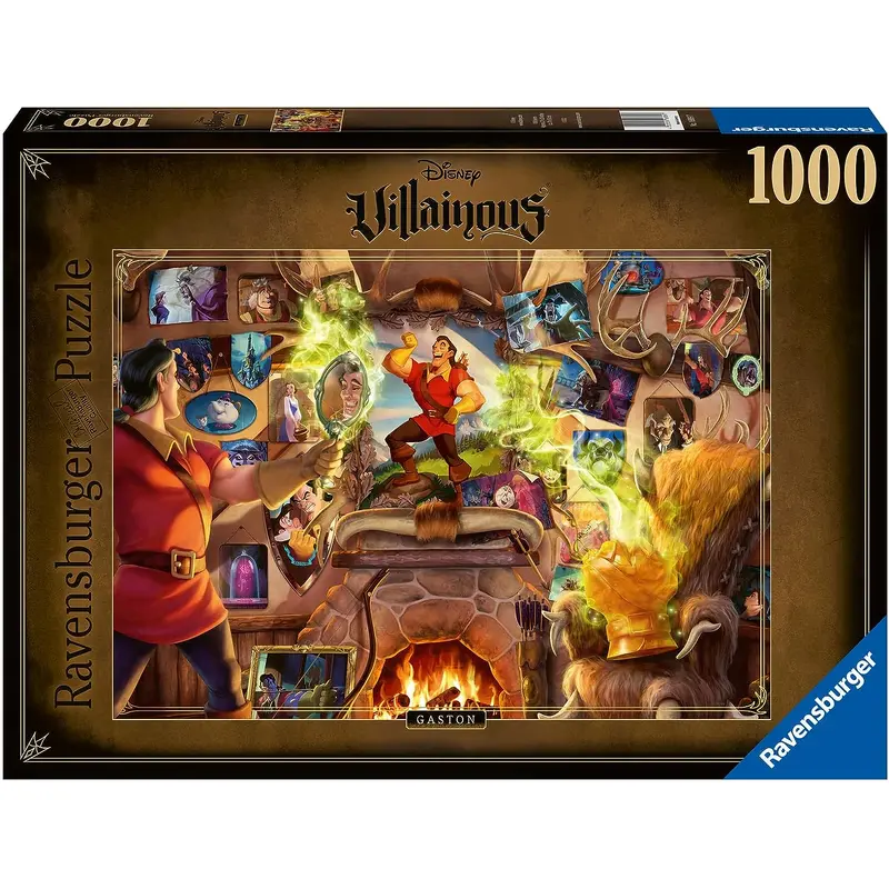 DISNEY VILLAINOUS: GASTON 1000PC PUZZLE