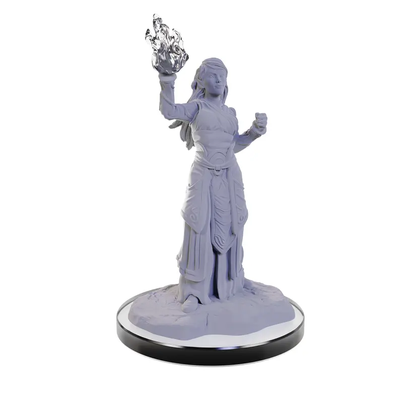DND UNPAINTED MINIS WV22 ELF WIZARDS