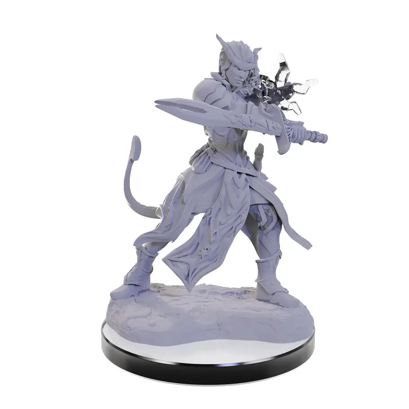 DND UNPAINTED MINIS WV22 TIEFLING WARLOCKS