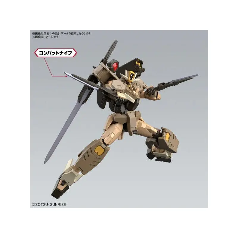 Bandai HG 1/144 Gundam 00 Command Qan[T] Desert Type