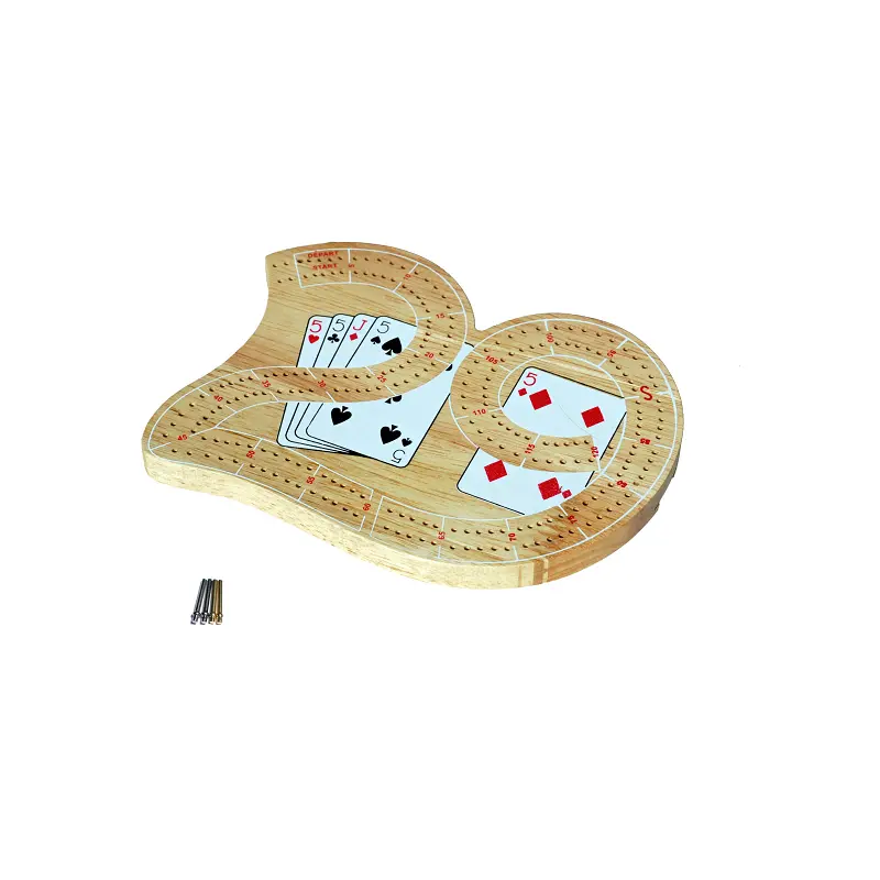 CRIBBAGE, 29-SHAPE, SMALL, 2-TRACK