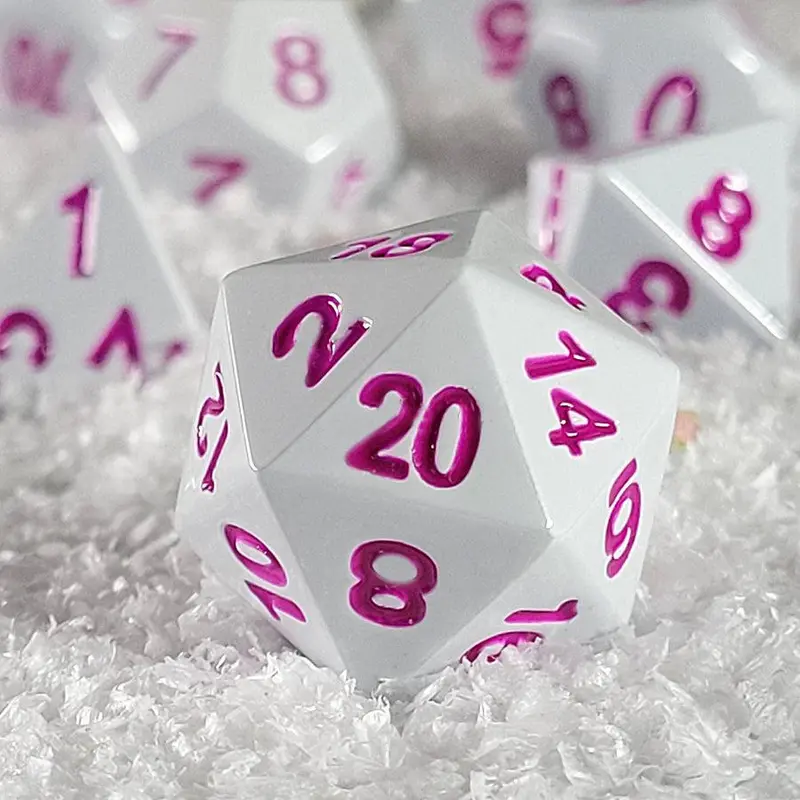 Winter Royal (Metal 7-Die RPG Set)