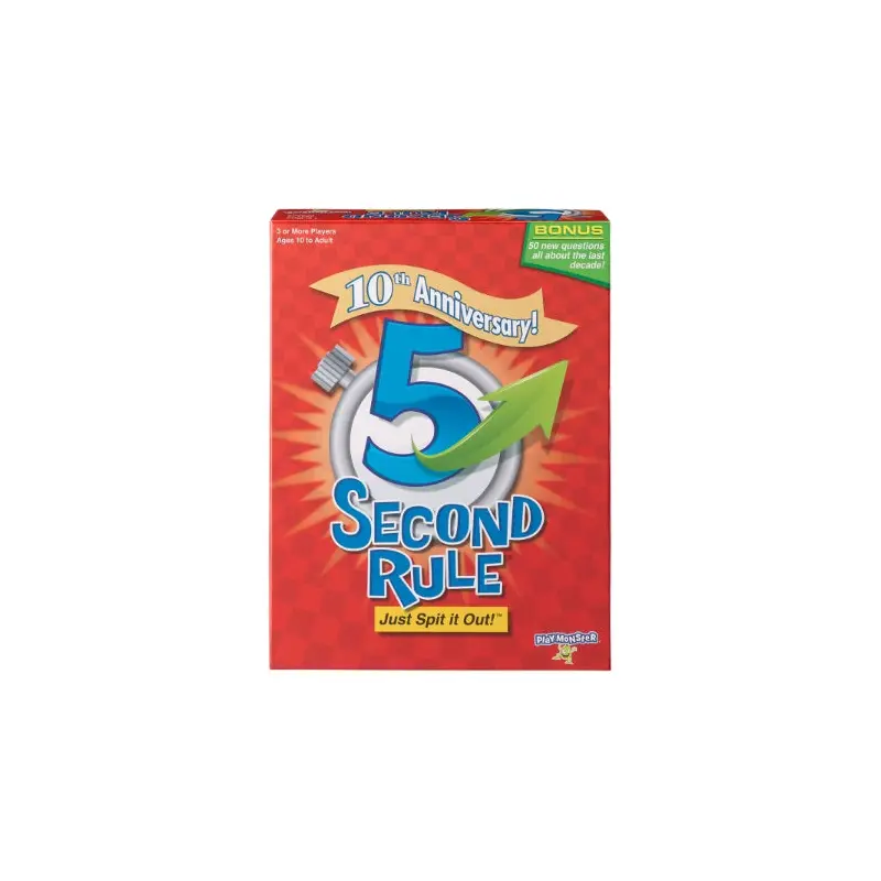 5 SECOND RULE 10TH ANNIVERSARY