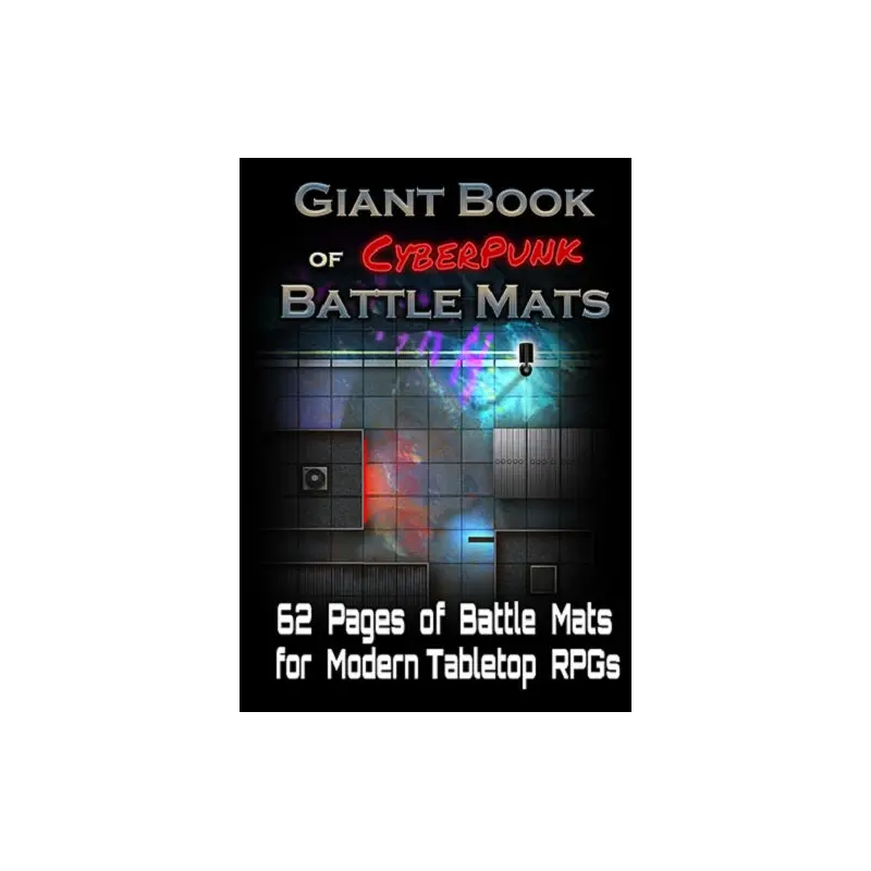 GIANT BOOK OF CYBERPUNK BATTLE MATS