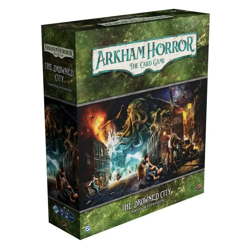 Arkham Horror: The Card Game The Drowned City Campaign Expansion