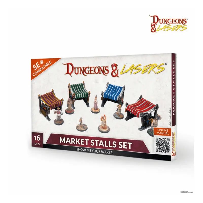 Dungeons & Lasers: Market Stalls Set