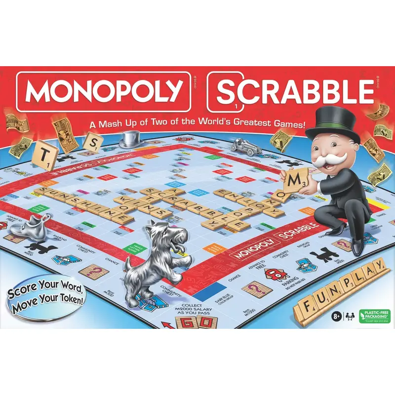 MONOPOLY SCRABBLE