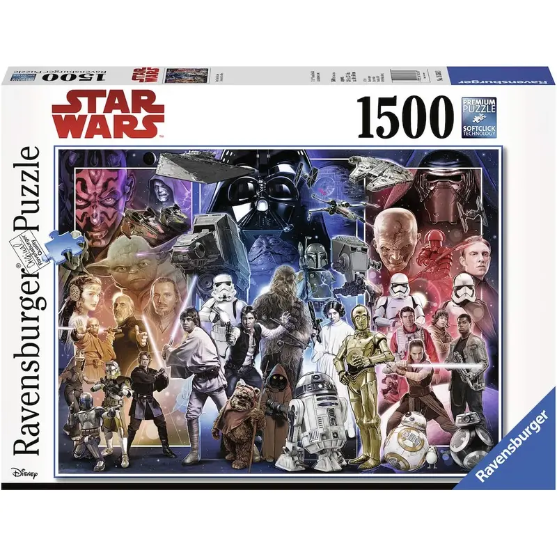 STAR WARS: WHOLE UNIVERSE 1500PC PUZZLE
